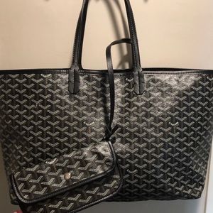 Goyard St Louis GM Tote & Pouch
